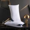 Hilton Hotel 48x74cm Pillow Pair with Pillowcases - High & Low Pillow Core, Non-Collapsing