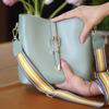 2025 Autumn Versatile Ladies' Fashion Textured Single Shoulder Crossbody Bucket Bag