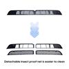 For Tesla Model Y Juniper 2025 Launch Lower Bumper Anti Insect Net Dust Proof Inner Vent Grille Cover Insect-proof Front Cover