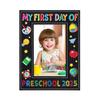 1/2Pcs My First Day of Preschool Picture Frame 2025 Kids First Day of School 4x6-Inch Photo Frame Decoration Boys Girls First Day of Kindergarten