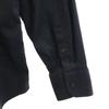 Prada Made In Italy Long Sleeve Shirt 40 Black Stretch Men's Used