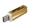 Multifunction USB 2.0 Micro SD TF MMC SDHC MS High Speed Memory Card Reader