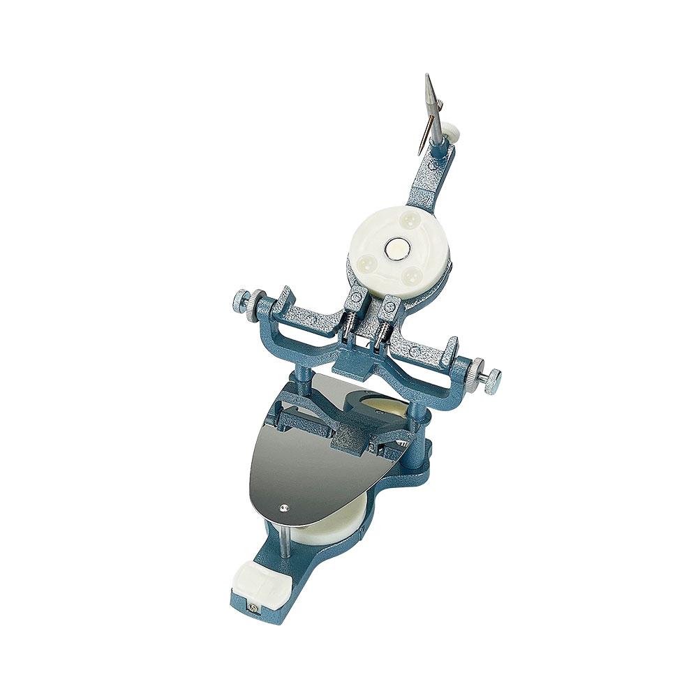 Dental Lab Articulator C Type Adjustable Dentistry Denture Magnetic Articulator Large Bite Frame For Dentist Technician Tools