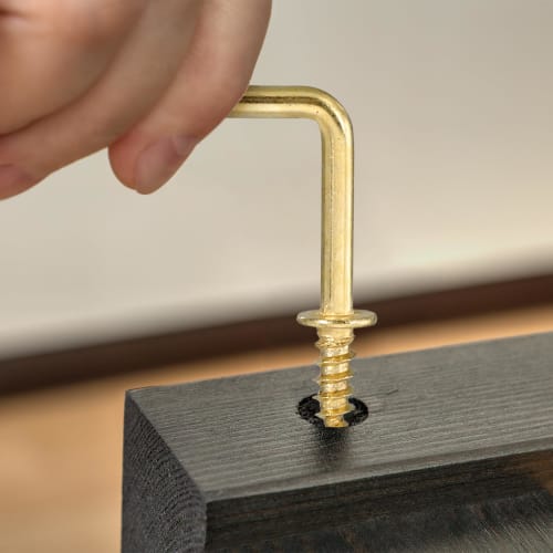 uxcell Western-style Bent Nails, 71mm Total Length, Pack of 20, Right-Angle Hooks, Screw Hooks, L-Shaped Metal Fittings, Carbon Steel, for Constructio