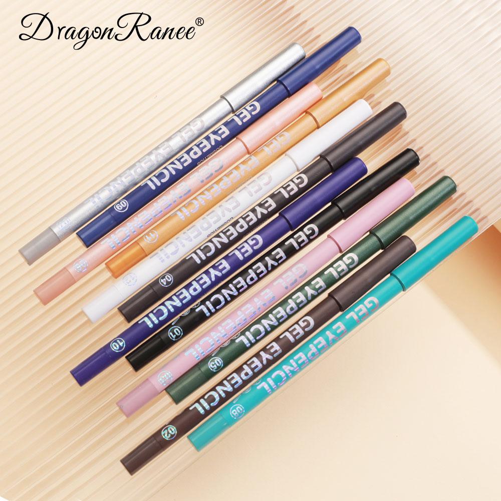 Eyeliner Pencil Easy-Colored Waterproof Sweat-Proof Non-Smudge Beginner Color Eyeliner Waterproof Non-Smudge Pseudo-Fine