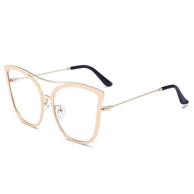 JYL Sunglasses Cat Eye Ladies Cross Border Uv Protection Trendy Use 1085 A-17018 зеленый папоротник