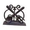 Retro Napkin Holder Vintage Style Desktop Ornament Versatile Cookbooks Stand for Party Dining Table Picnic Cafe