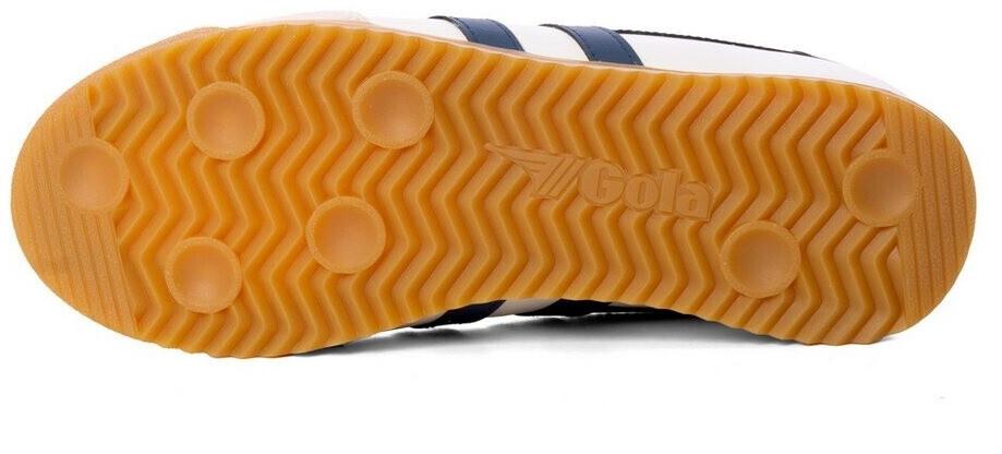 Gola Classics Men's Torpedo Leather Trainers White/deep Red/sapphire