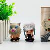10 Style/Set Q Version Demon Slayer Sitting Ghost Doll Tanjiro Nidouzi Inosuke Zenizu Figure Action Figure Movie Model Toys Doll