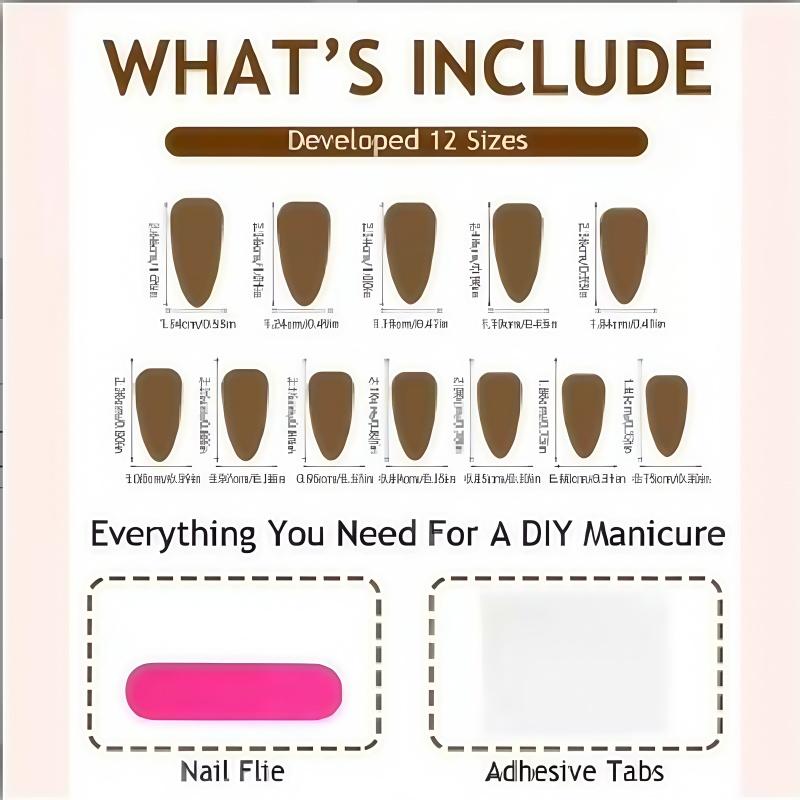 30Pcs Sweet Pink French Tip Press On Nails With Polka Dots Bows And Cherries Cute Fake Nails Gift For Girls And Friends