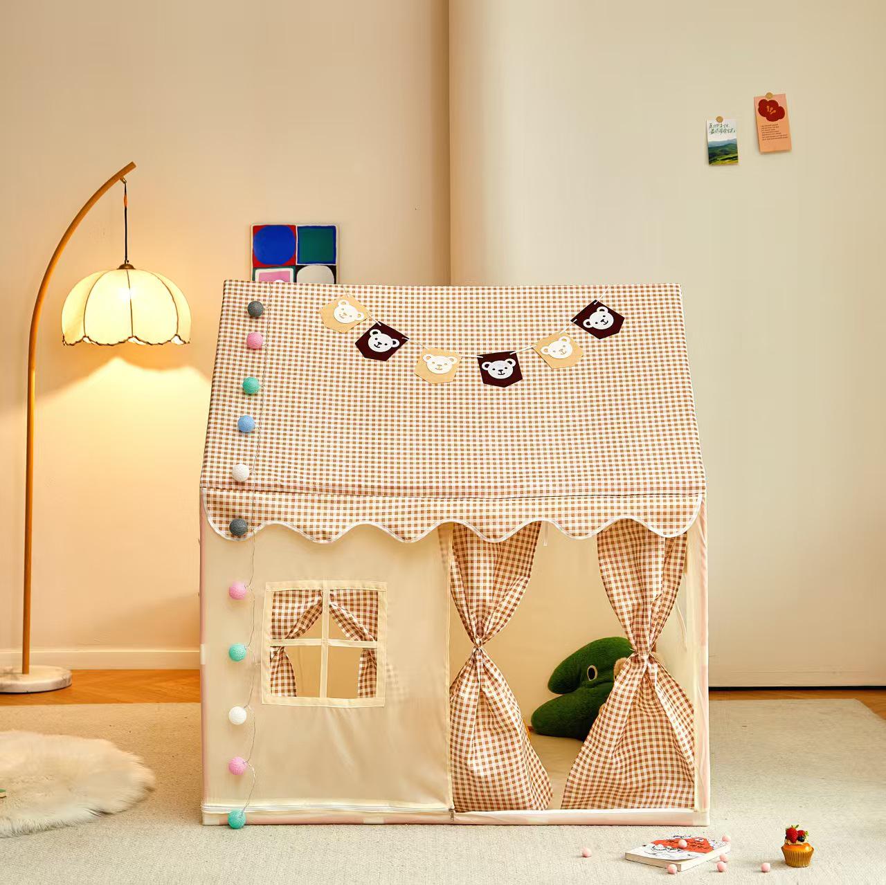 In Stock Kids Indoor Tent - Indian Playhouse & Princess Castle 120*105*128cm