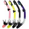 Factory Wholesale Full Dry Breathing Tube Silicone Diving Goggles Set Breathing Tube Adult Unisex