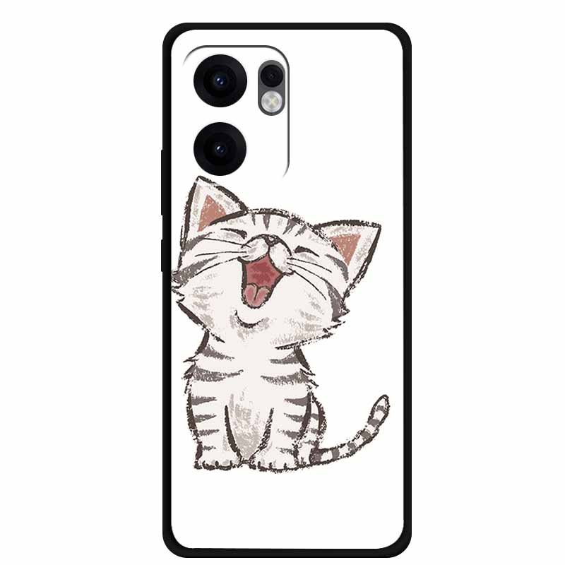 

For OPPO Reno 13F 4G 5G Case 13 F Phone Cover Black Silicone Soft Back Cover For OPPO Reno 14 Reno14 Pro 14F 14 F 5G Case Coque Reno 13F 4G 5G