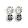 IngeSight.Z Unique Luxury Big Glass Rhinestone Drop Earrings Women 2026 New Creative Irregular Geometric Pendant Earring Jewelry