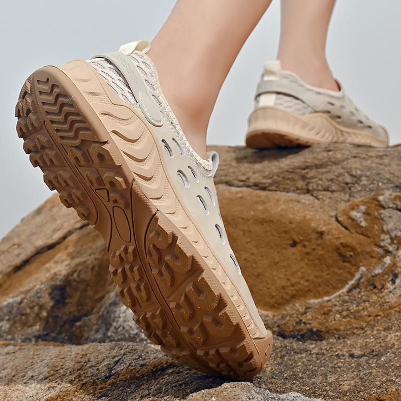 Men's Casual Shoes Slip On Mesh Hole Shoes