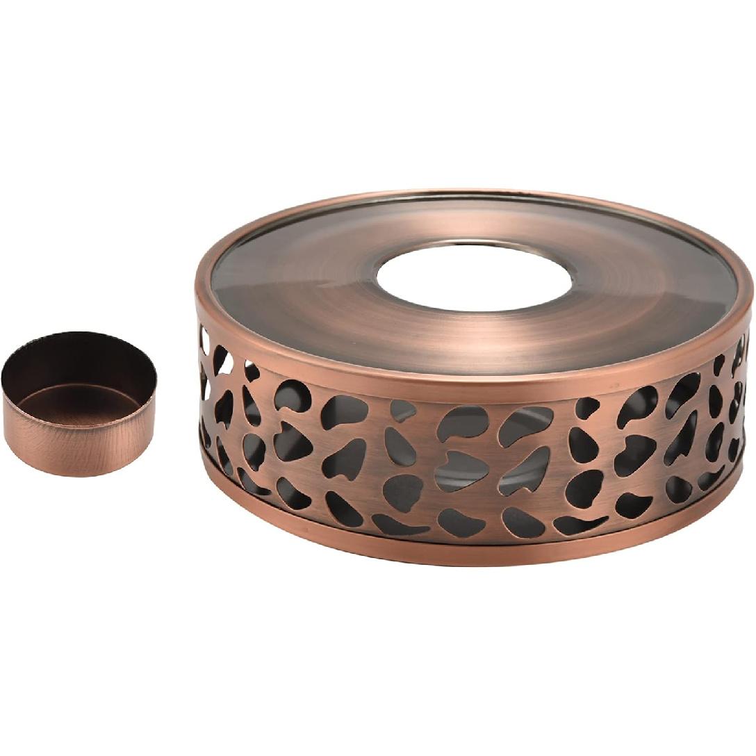 Durable Steel Tea Warmer, Heating Base, Teapot, Warm Tea Stove, Candle Teapot, Tea Set