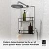 Umbra CUBIKO SHOWER CADDY Shower Rack, Black