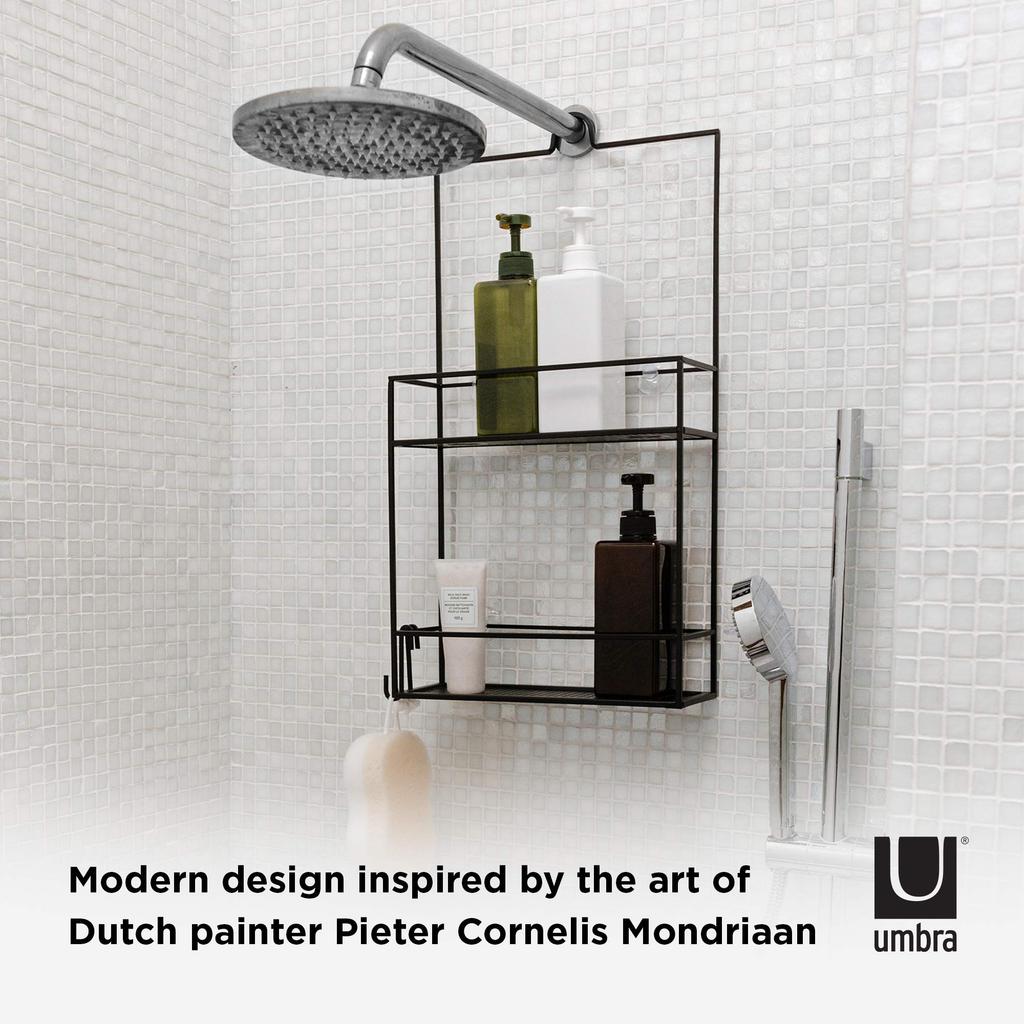 Umbra CUBIKO SHOWER CADDY Shower Rack, Black