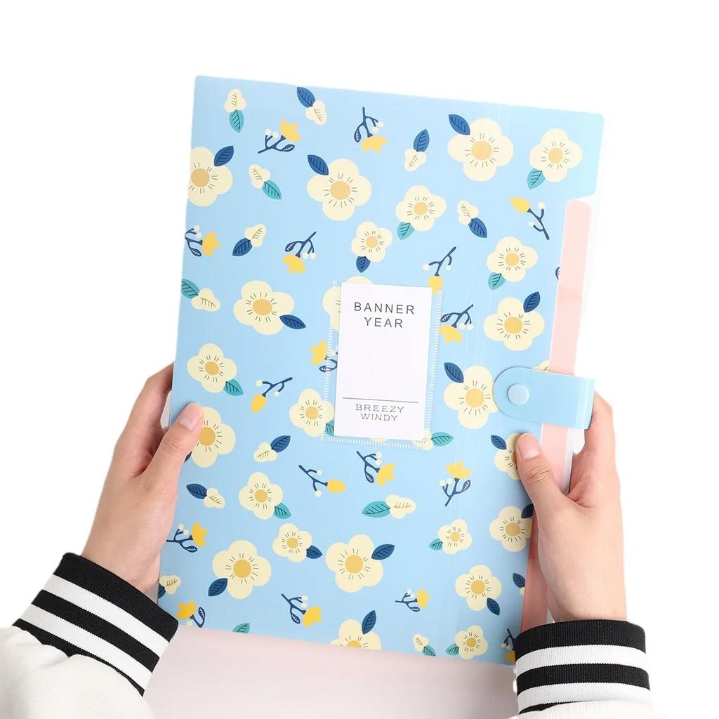 A4 File Multi-Layer Folders Organizer Paper Document Desk Document Bag Filing Products Office Accessories And School Supplies