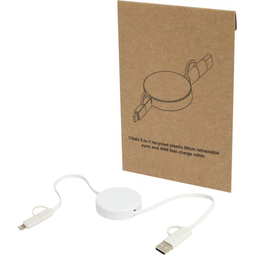 Citala Recycled Plastic 5 In 1 Charging Cable
