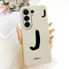 For Tecno Camon 50 Pro 4G CN5c Lucky Initial Letter Phone Case For Tecno Camon 50Pro 4G Soft Silicone Cases Bumpers