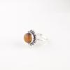 Yellow Tiger's Eye Gemstone 925 Sterling Silver Jewelry Handmade Wedding Ring RR-7-52