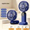 Portable USB High-Speed Rechargeable Fan with Long Battery Life for Dorms and Desktops