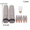 1Set 24Kd  Coating Protection Nozzle 0.8/1.0/1.2Mm Mig Torch Gas Nozzle Tip Holder Of 24Kd Mig Mag Welding Torch
