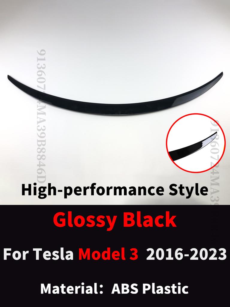 Für Tesla Model 3 Y 2016-2024 Tuning Original Hochleistungs Heckklappen-Spoiler Flügel Heck-Deflektor Splitter Facelift Karosserie-Kit