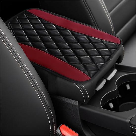 Car Center Console Cushion Pad, Universal Leather Waterproof Armrest Seat Box Cover, Comfortable Auto Armrest Cover Protector, Car Interior Decor