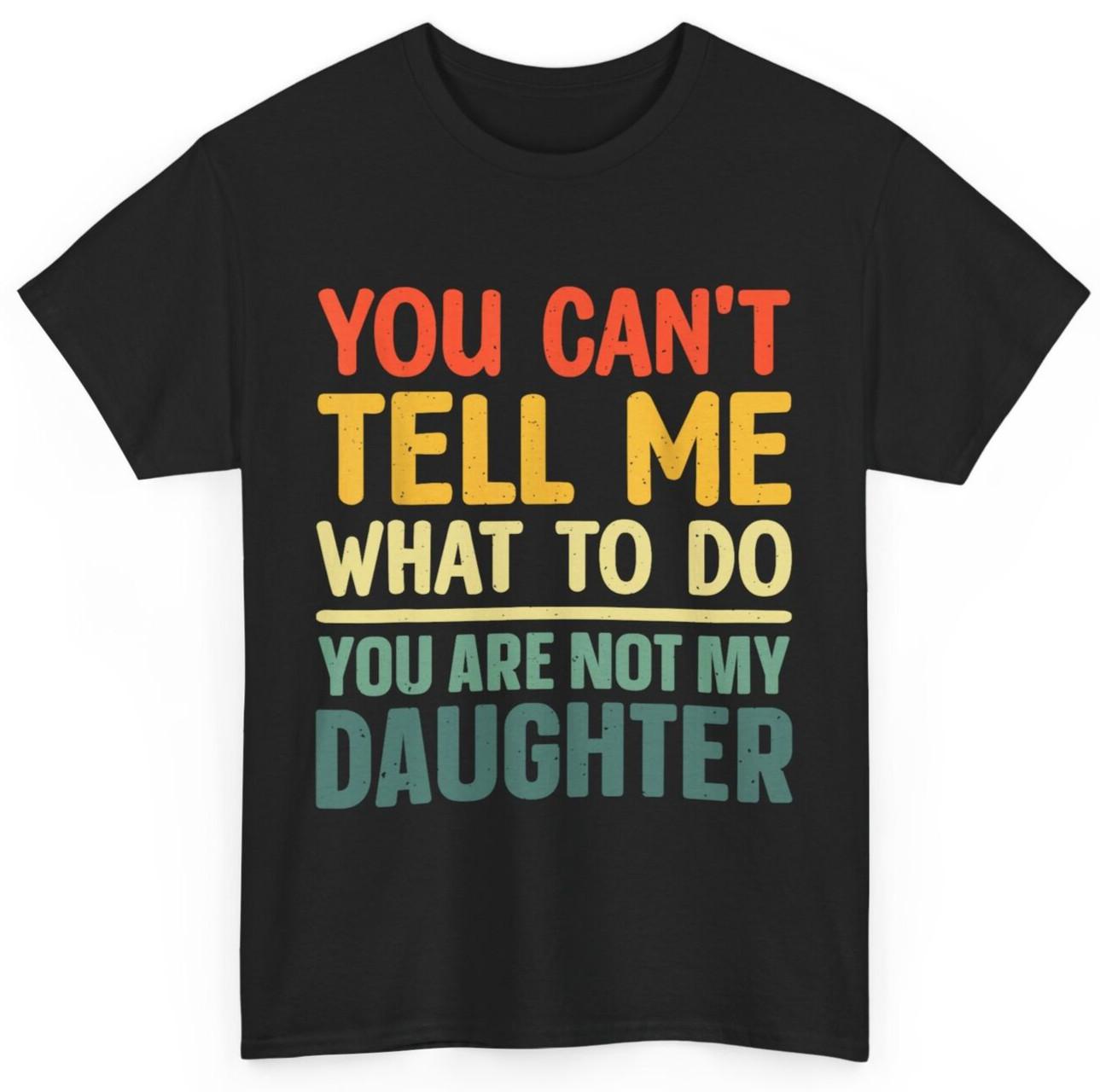 Funny Dad Design For Father Daddy Papa Men From Daughter Dad T-shirt XXL