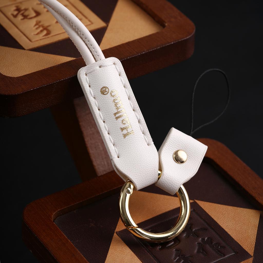 Multifunctional Mobile Phone Lanyard Anti-Lost Messenger Leather Neck Rope Id Cover Special Lanyard Annual Meeting