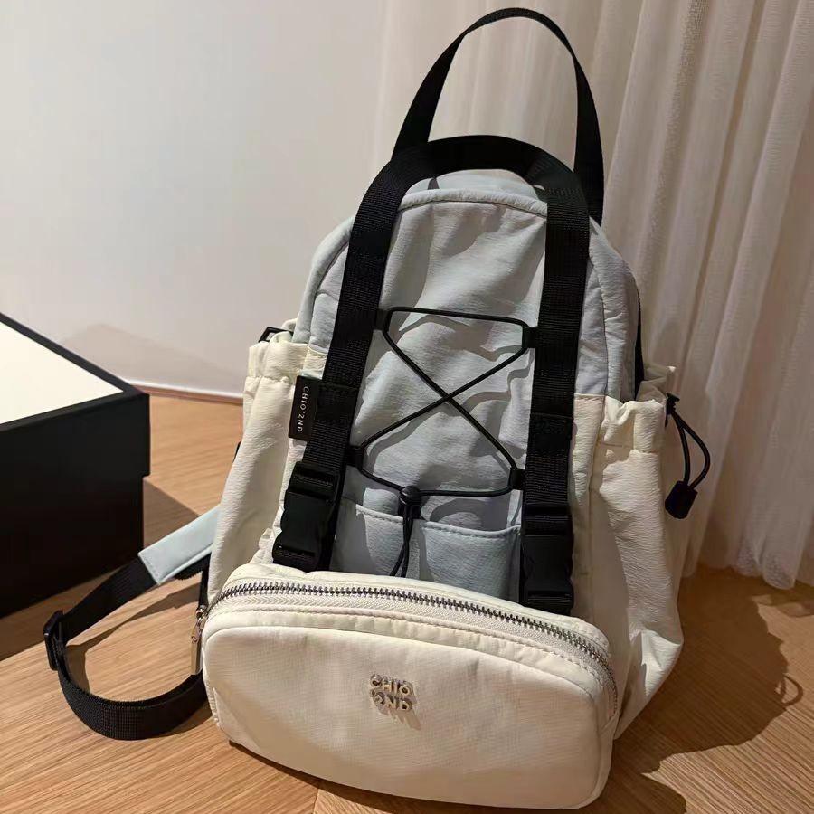 

Nanfeng versatile trend store owner original design, cloud edge journey backpack, women s fashion portable small backpack