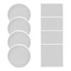 Square/Round Coaster Molds for Resin Casting,Crystal Resin Epoxy Molds for Making,Glass Coasters,Cup Mats,Home Decor