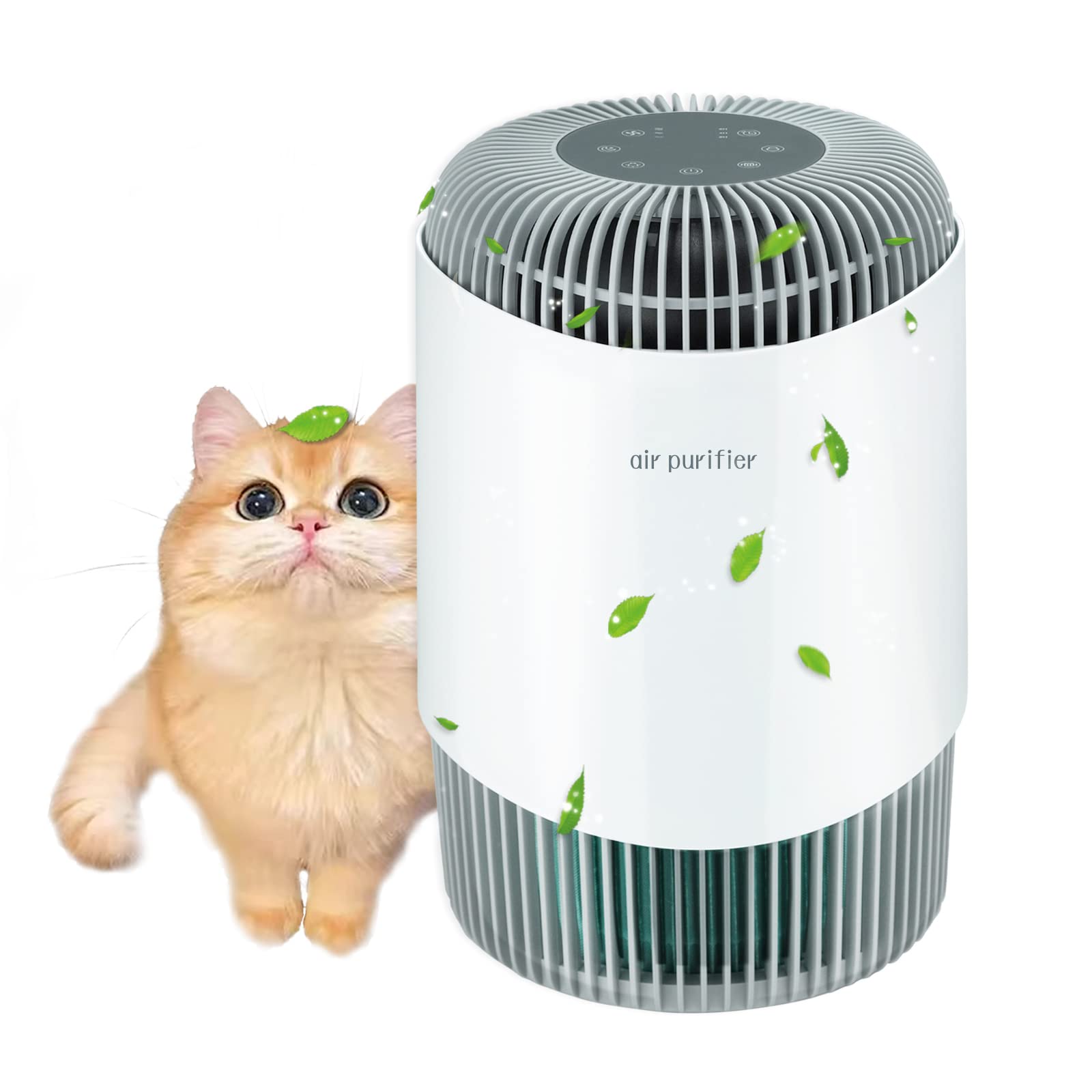 

BBT Air Cat Pet For 18 Tatami 360 Degree Night Dust Dust Child Air Volume No House Living Easy Air Purifier White Gray Purifier, Pet, Hair, Hair,