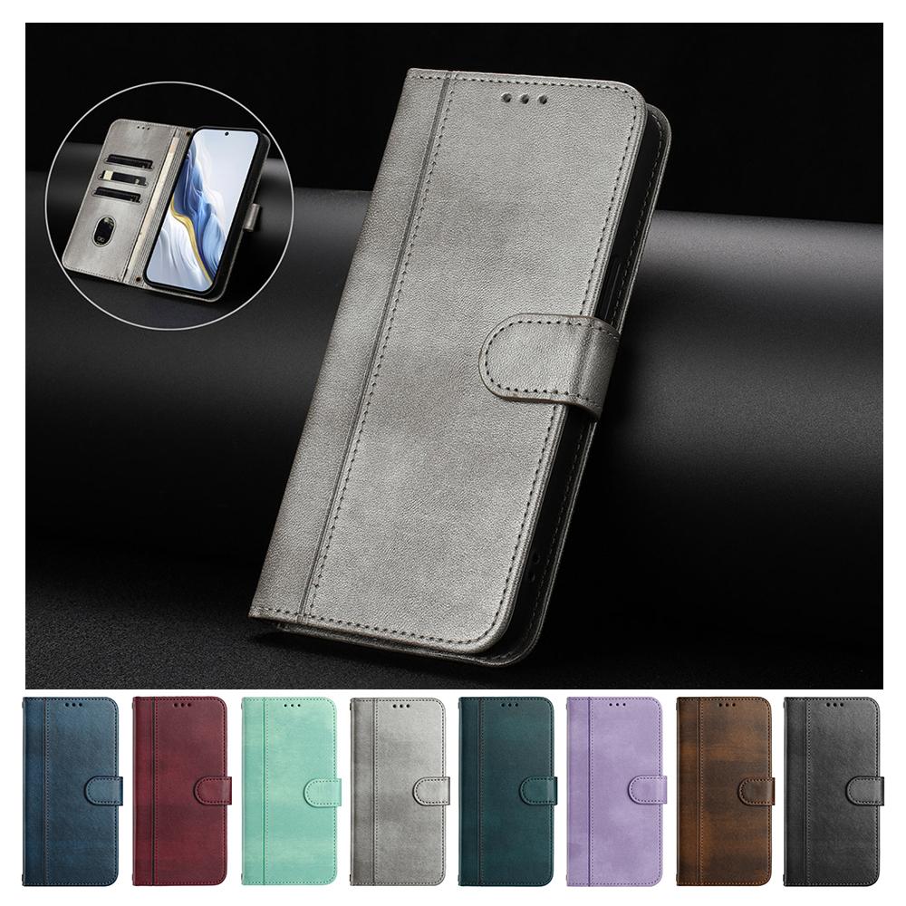 Retro Leder Klapphandy Brieftaschenhülle Für OPPO Reno 15 14 Find X9 X8S Plus X8 Pro X7 Ultra X6 X5 Lite A58 A60 A78 A79 Ständer Hülle