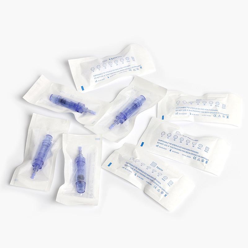 Electric Microneedle Device: Nano Crystal Chip with Mesoderm MTS 12/36 Pin Heads