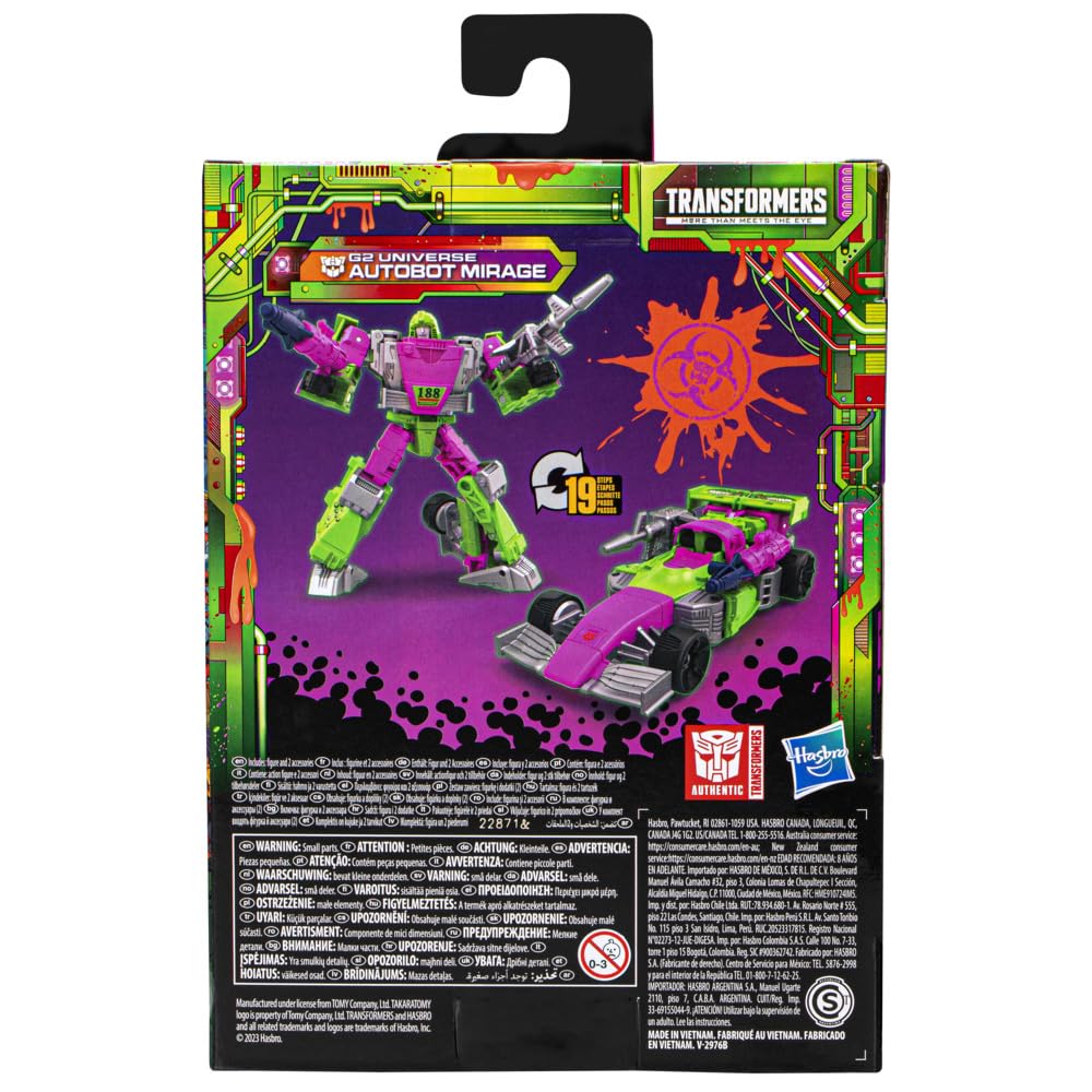 Transformers Generations Legacy Evolution Deluxe Class Akční figurka G2 Universe Autobot Mirage 14cm