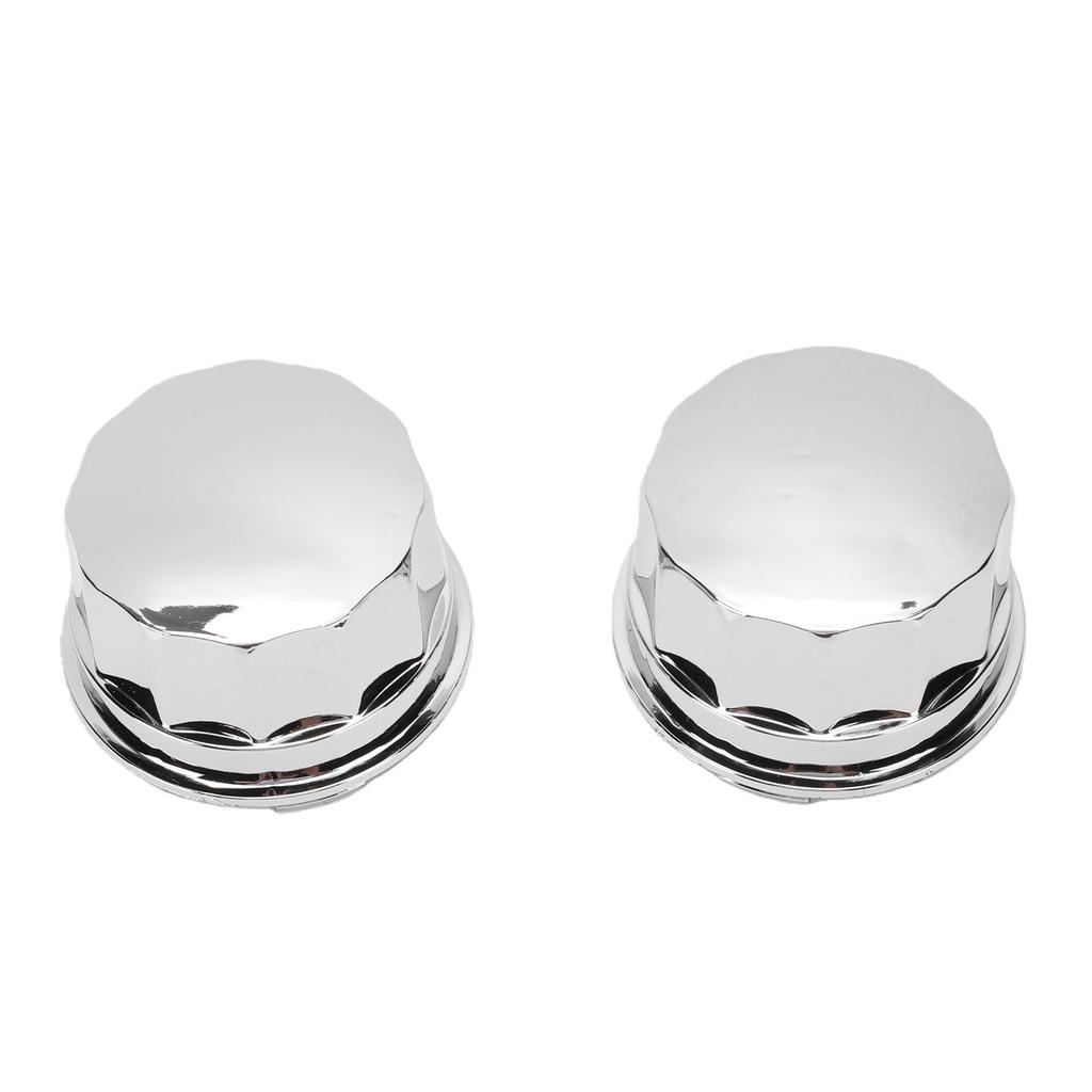 2pcs Wheels Center Hub Cover Cap Electroplating For 8inch 10 Inch 12 Inch 14 Inch Alloy Wheels ATV Quad Bike