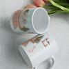 cf934-Design Mug 2p-Cats Waiting for Christmas