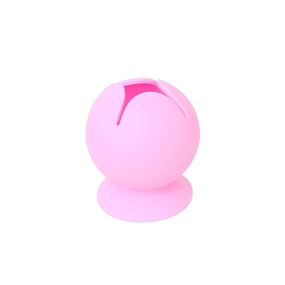 Desktop Garbage Collection Box Vinyl Weeding Scrap Collector with Suction Cup Silicone Storage Ball Waste Box DIY Craft Tool