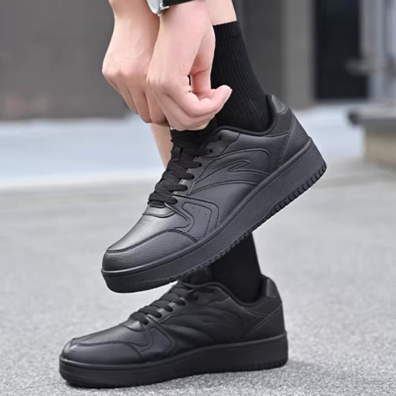 Anta Lifestyle Series Little Inspiration Non-Slip Wear-Resistant Lightweight Low-Top Skate Shoes Men Sneakers Black White Gray 912518068F-13
