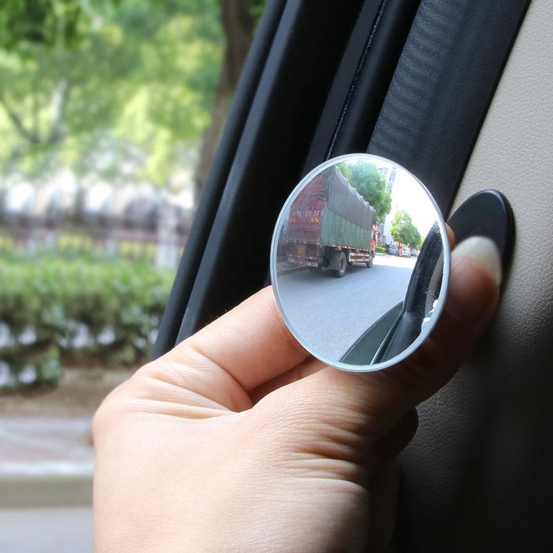 Car Sub Mirrors Door Side 360 Degree Rotatable Blind Spot Interior Rear View Mirror Accessories Calibre 5 Cm Auto