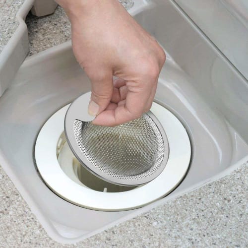Stainless Steel Bathroom Sink Drain and Garbage Collection Catcher for Bathrooms and Sinks, Suitable for Hair Catchers, Diameter: 7.6-10.1cm