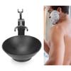 Stainless Steel Shaving Razor Brush Holder Household Soap Bowl Shaving Kit for Men Black