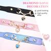 Articles for Dogs Pet Dog Accessories Collar Leash Trainings Supplies Luxury Material Small Harness Collars Large Pets Leather