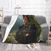 Outlander Jamie Fraser Blanket Soft Warm Travel Portable Blanket Outlander Jamie Fraser Fictional Character Scottish Soldier