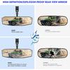 UTV Rear View Mirror,SXS UTV Mirrors HD,360°Adjustable Angle For 1.5" To 2.0 Inch Round Roll Cage,Compatible With Polaris RZR,Honda Pioneer,Kawasaki
