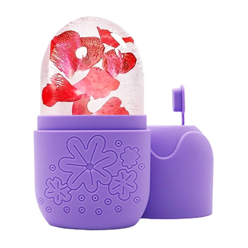 Ice Face Roller Facial Lifting Contouring Tools Silicone Ice Cube Trays Ice Globe Balls Eye Face Massager Beauty Skin Care Tools