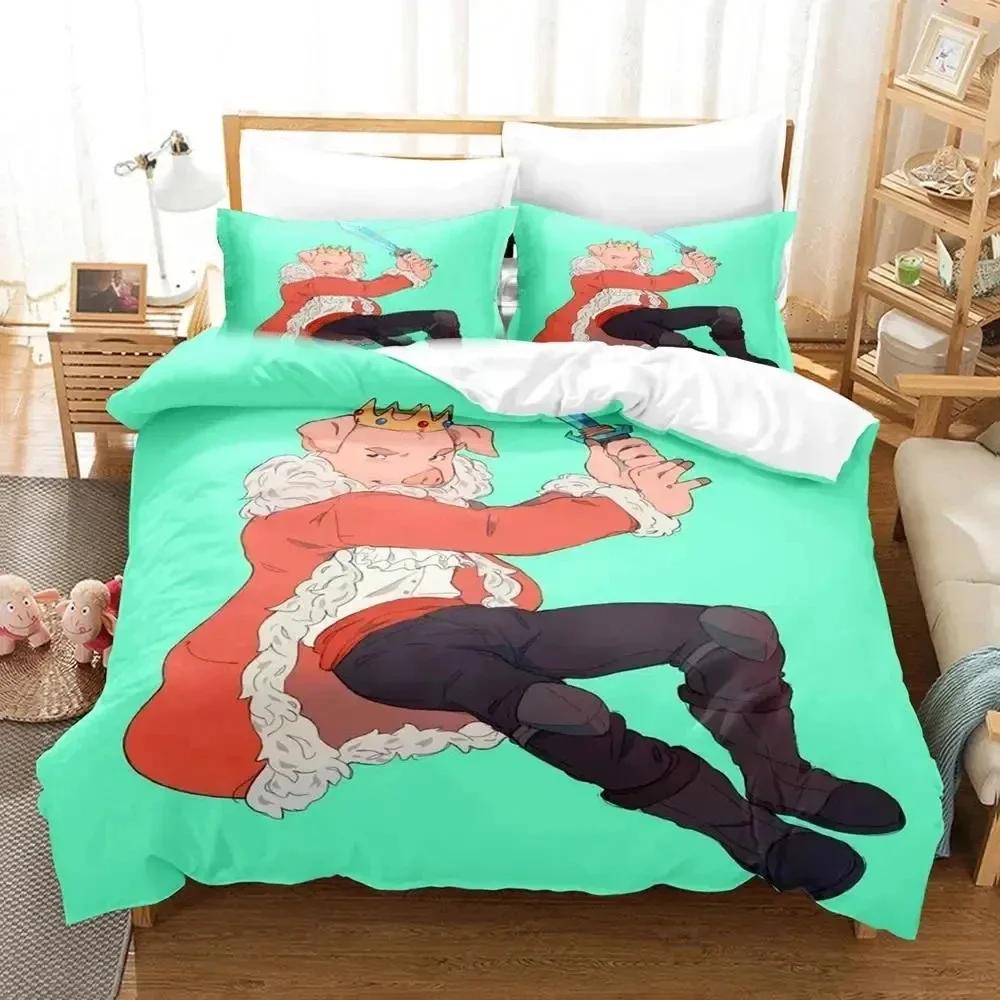 Badboyhalo Team SMP Bedding Set Duvet Cover Bed Set Quilt Cover Pillowcase Comforter king Queen Size Boys Adult Bedding Set